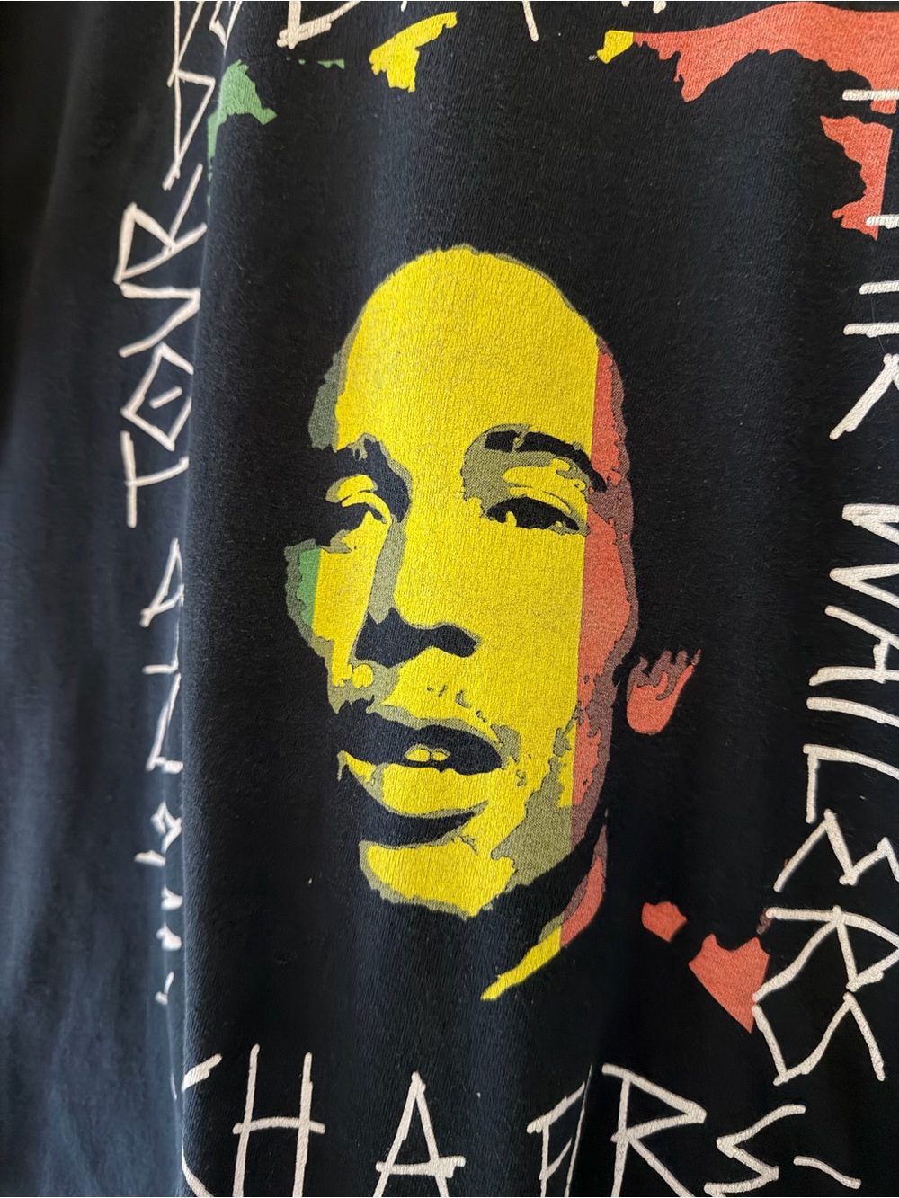 Zion Rootswear Bob Marley Catch a Fire World Tour Tshirt - Picture 2 of 4